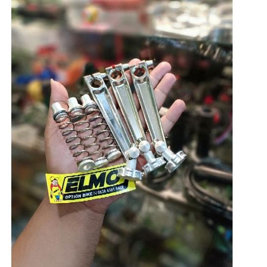 Penjualan Terbanyak.. Paha rem model SGP Japan chrome plus per vario beat scoopy mio freego aerox fi
