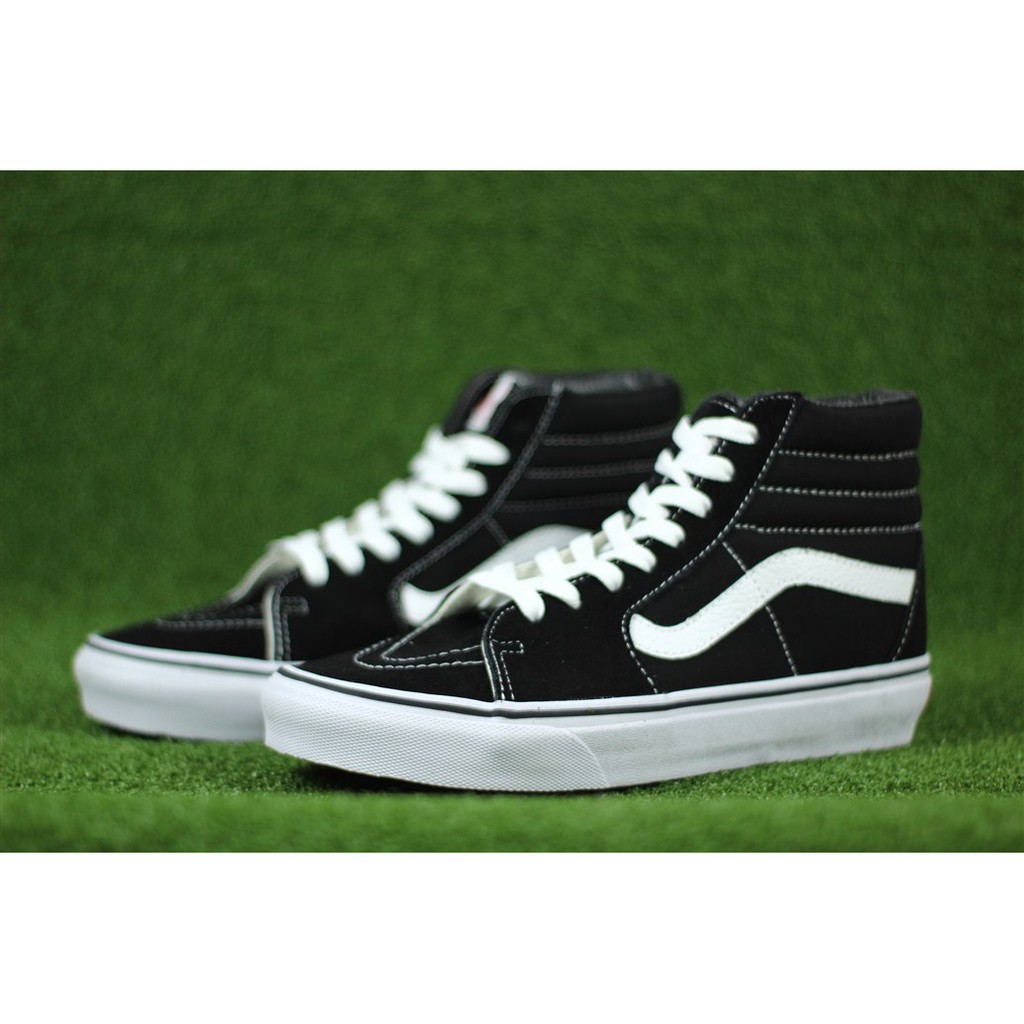 SEPATU CASUAL VANS SK 8 HIGH S (BLACK WHITE ) 39-44