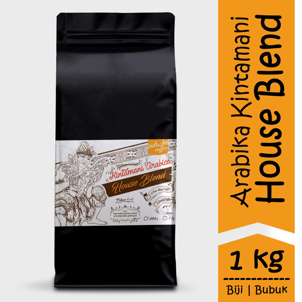 

INDISCHE KOPI ARABIKA BALI KINTAMANI HOUSE BLEND 1 KG BIJI/BUBUK FRESH ROASTED