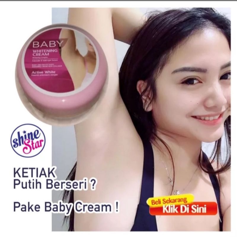 (COD) Baby WHITENING CRIM/PEMUTIH KETIAK DAN SELANGKANGAN HITAM