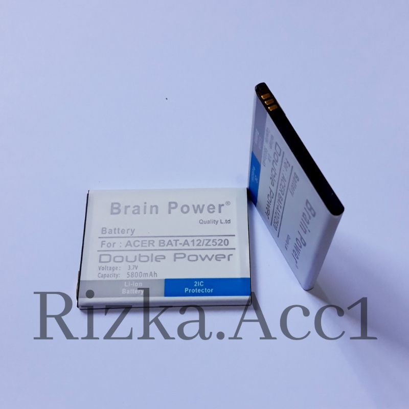 Baterai Battery Batre Hp Acer Liquid Z520 Z 520 A12 BAT-A12 Double iC Power Battery