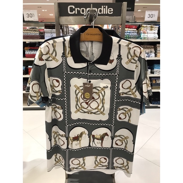 Crocodile DIAMOND 1700 Brown Baju Kerah Pria Men Polo Original