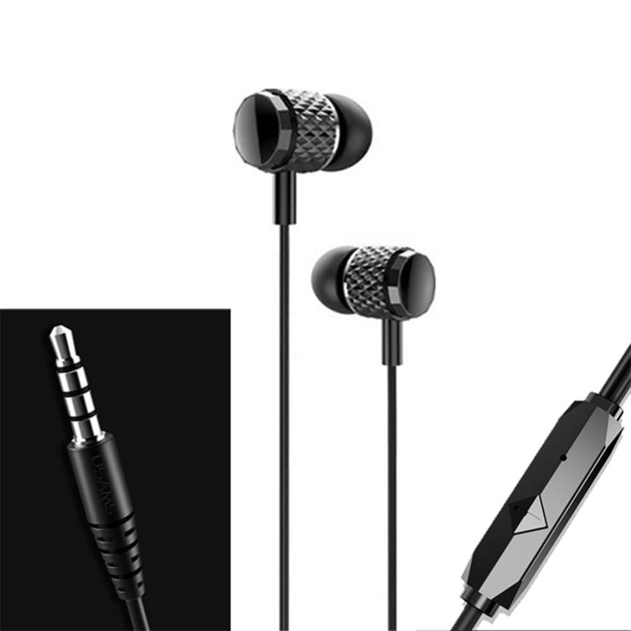 USAMS EP-38 In-Ear Earphone Audio Jack 3.5mm With MIC