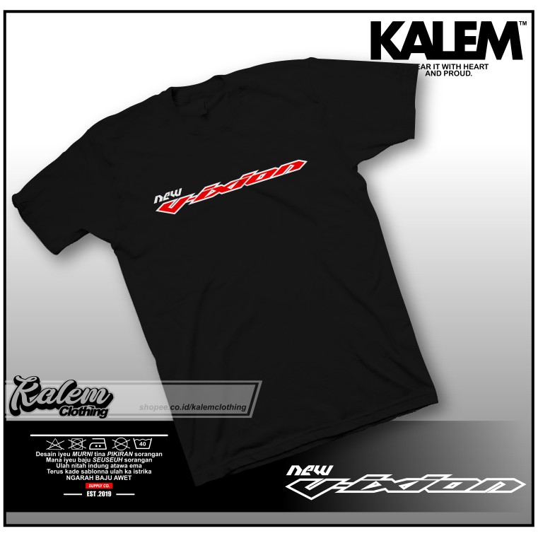 T-shirt Kaos Baju Motor Yamaha New Vixion Kaos Otomotif - KEEP KLM
