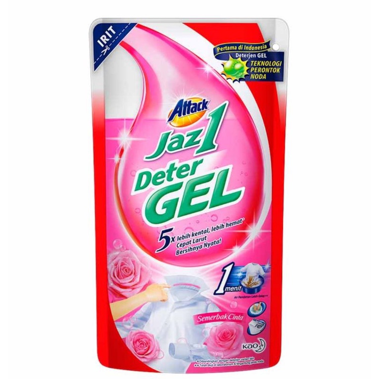 sabun cuci/Attack jazz 1 deterjen gel 750gr