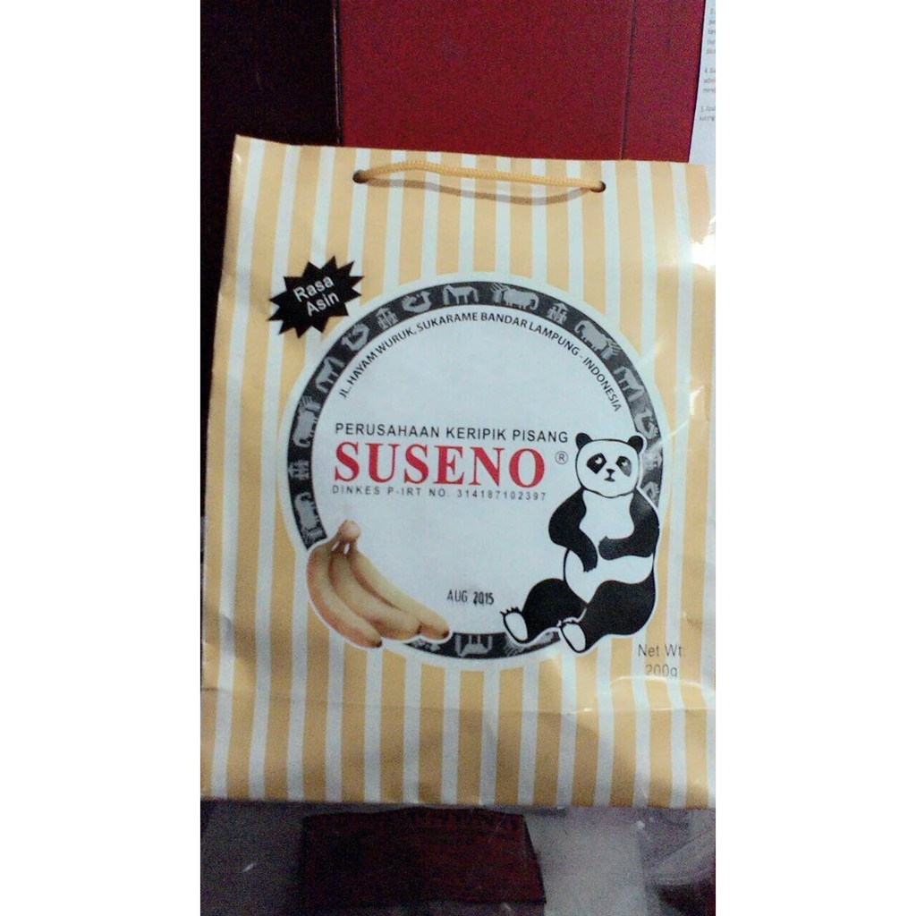 

Keripik Pisang SUSENO Tas Asin 200 gram