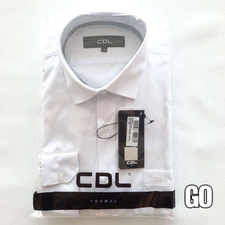 gof CDL (CARDINAL) KEMEJA FORMAL PANJANG SLIMFIT Kemeja Kantor Atasan Kemeja Formal Original POLOS