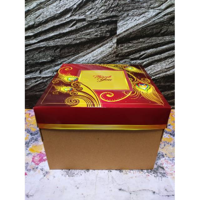 

Tart box ecer 25-25-18cm @4pcs