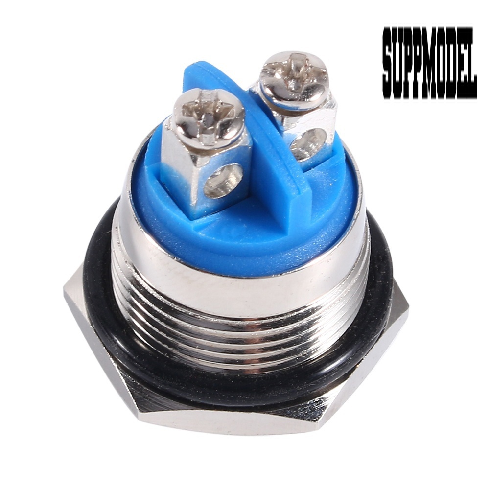 Tombol Tekan ON / OFF Klakson Mobil 12V 16mm Bahan Metal Anti Air