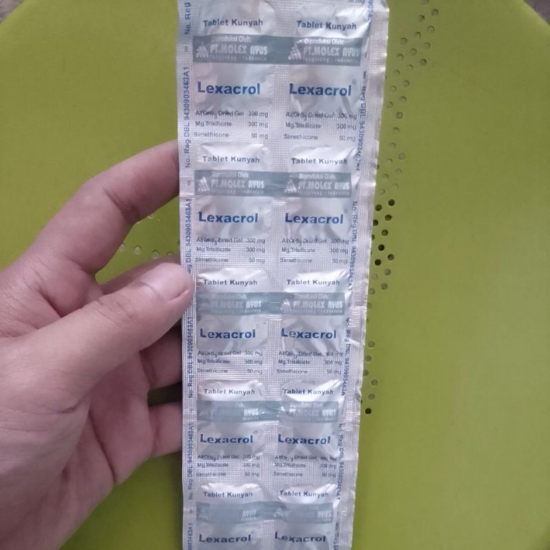 LEXACROL® (Obat Maag, Asam Lambung, Kembung, Perih, Ulu hati Nyeri)