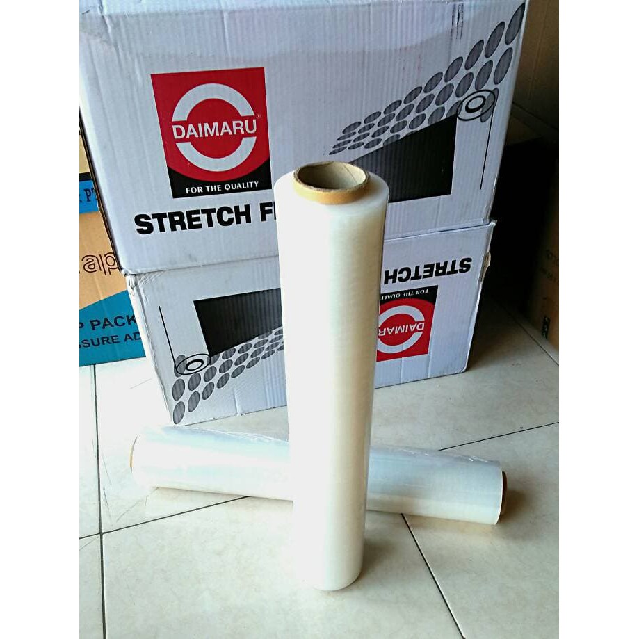 

Jual Stretch film Plastik wrapping 50cm Bandung wrap packing Limited