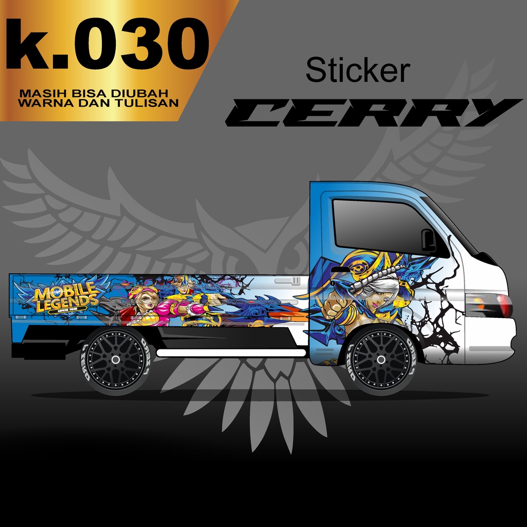 Decal Sticker New Carry Pick Up-Stiker Carry New k.030