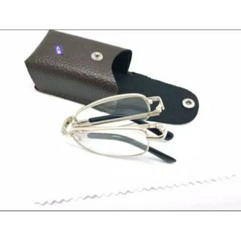 Kacamata baca plus lipat