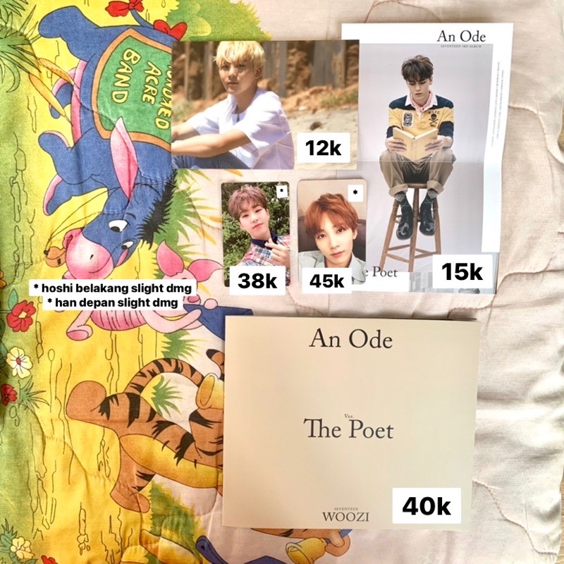 [CLEARANCE SEVENTEEN] Jeonghan Hoshi Vernon Seungkwan Woozi Director’s Cut Plot Photocard PC Card l 