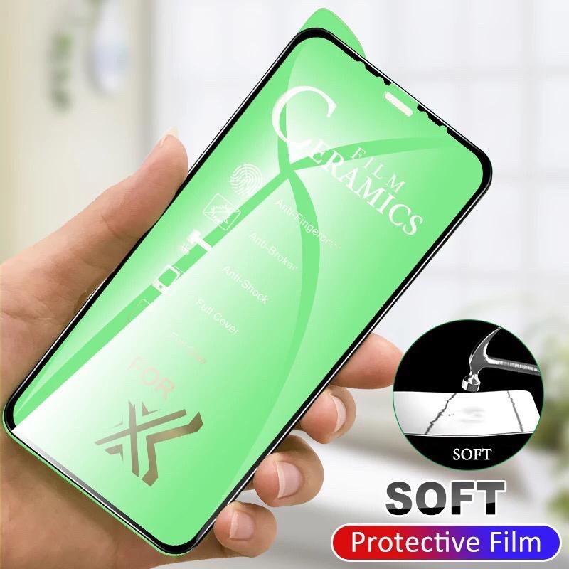 REALME 3/3pro/5/5S/5I/5PRO/6/6PRO/7/7A/7pro/8/8PRO TEMPERED GLASS CERAMIC FILM FULL COVER FULL