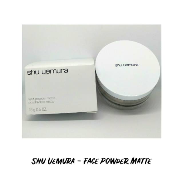 Shu Uemura - Face Powder Matte (share in jar)