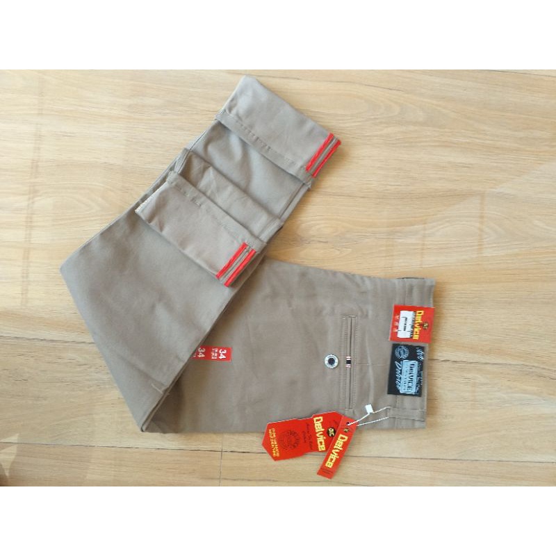 CELANA PRIA CHINO Slim fit Panjang Pria Kerjaharian Kantor Santai Liburan Cowok Original Denim Distro