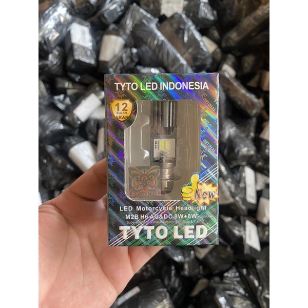 TYTO LED LAMPU LED TYTO M2B H6 8LED AC DC H6 TYTO ORIGINAL 100%