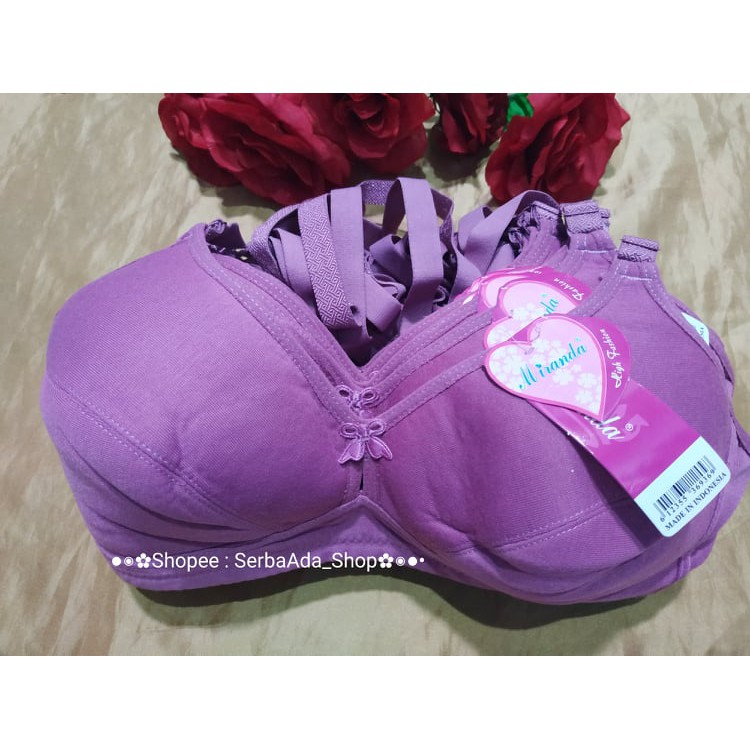 Bra Wanita Tanpa Kawat  Size 34-46 Miranda  BH Murah Nyaman