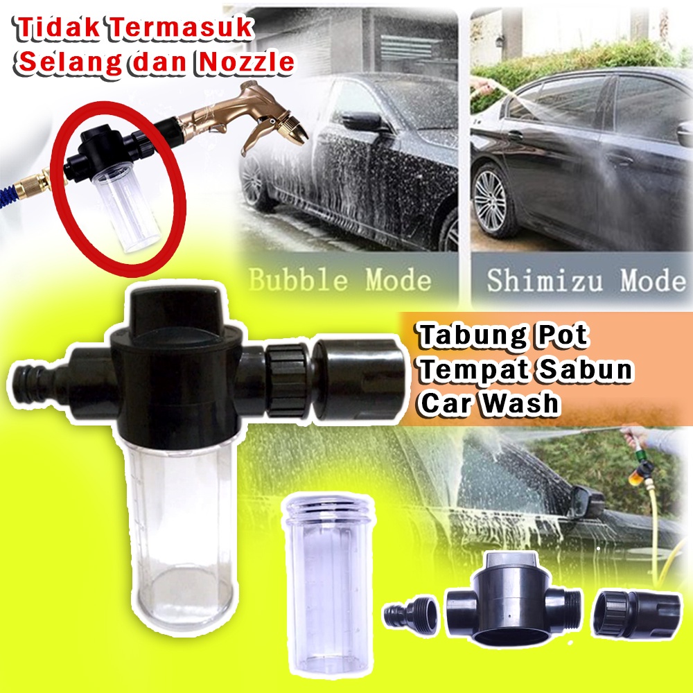 Tabung Pot Semprotan Cuci Mobil Motor Air Sabun Car Washer