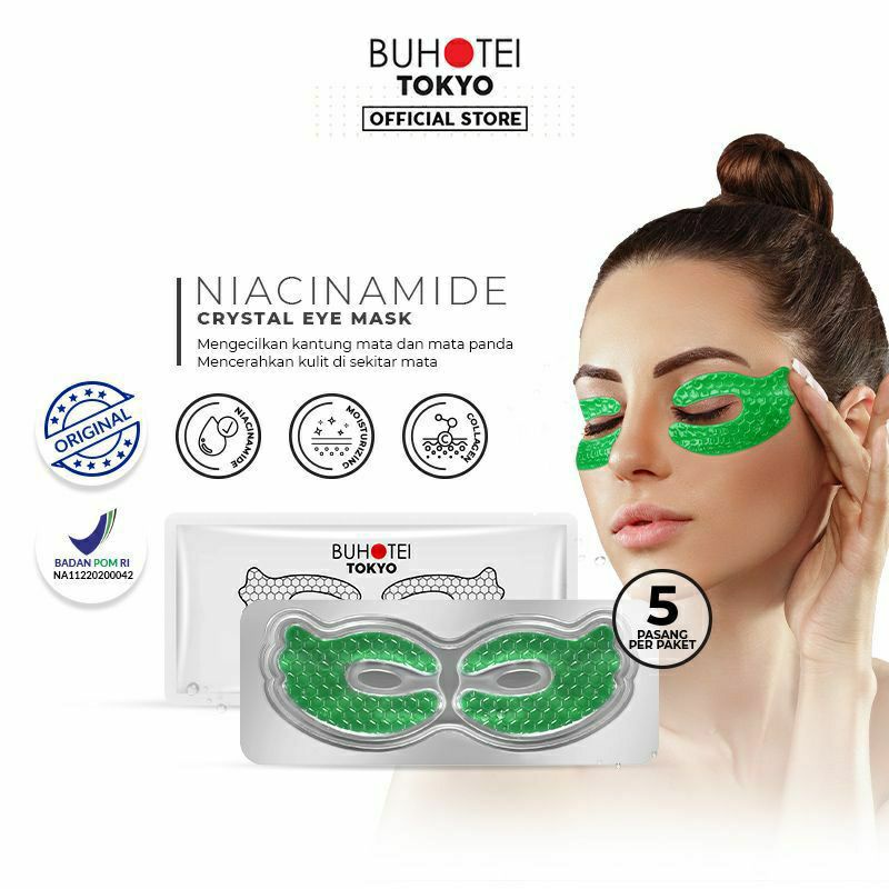 BIOAQUA X BUHOTEI CAVIAR CRYSTAL EYEMASK 𝗛𝗔𝗥𝗚𝗔 𝗘𝗖𝗘𝗥 𝗣𝗘𝗥 𝟭 𝗣𝗖