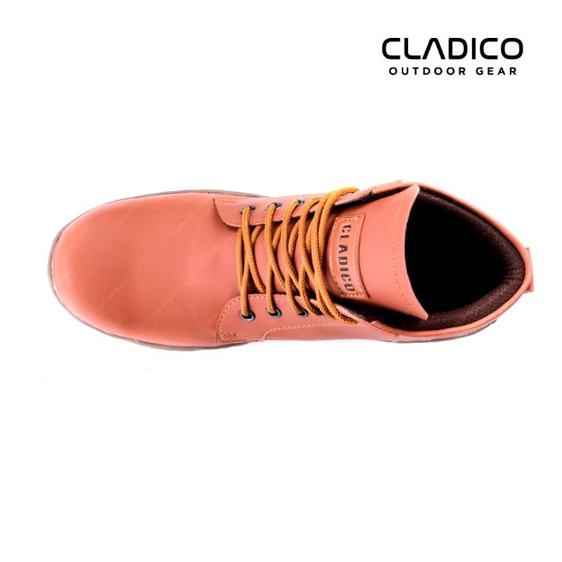 Cladico Try Sepatu Safety Boots Pria Original Kulit Sintetis Premium Sol Ringan Kuat