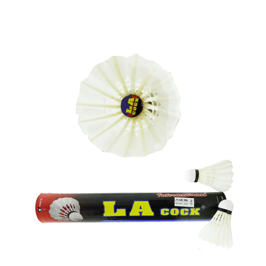 Jual Shuttlecock LA Cock Badminton Original 100 Shopee Indonesia