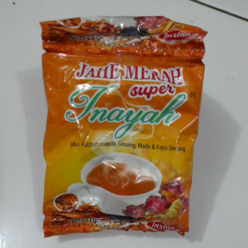 

Jahe Merah Super Inayah 12sachet