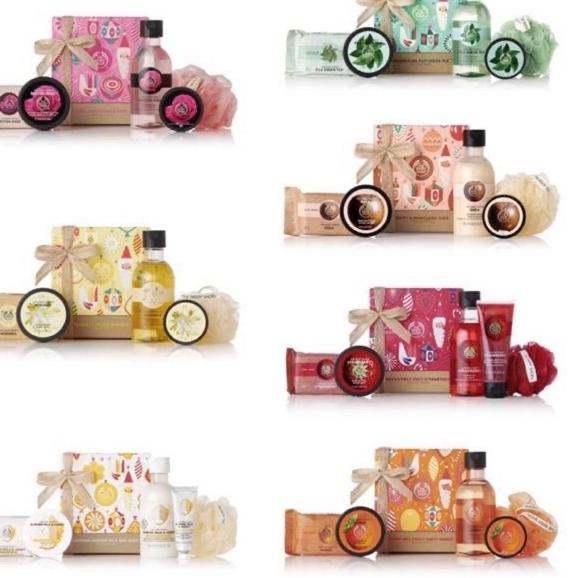 ➫ Gift set the body shop | paket seserahan the body shop lengkap asli murah ☇