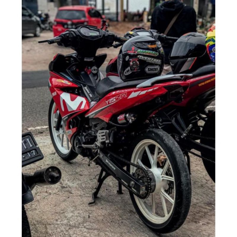 striping lis sticker variasi yamaha MX KING MOVISTAR Y15ZR Malaysia striping Mx King