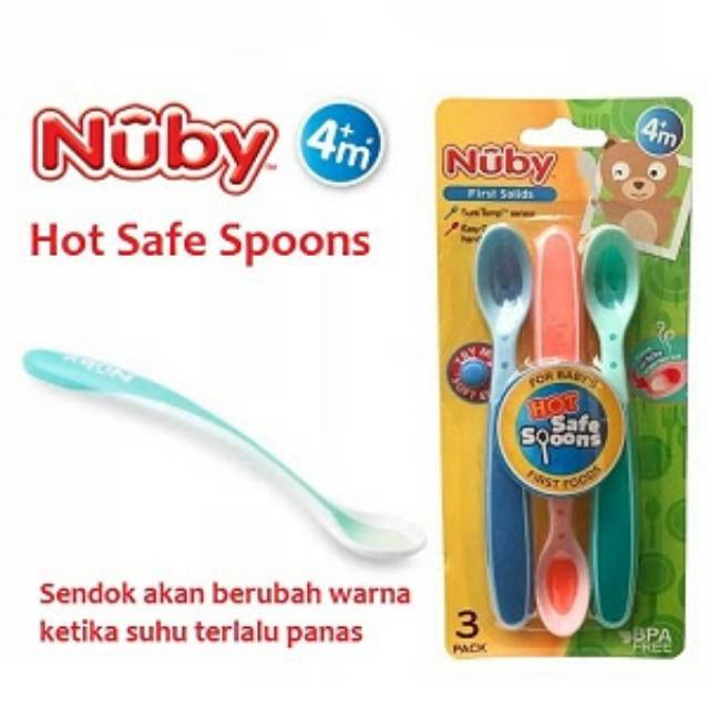 NUBY Hot Safe Spoons NB132