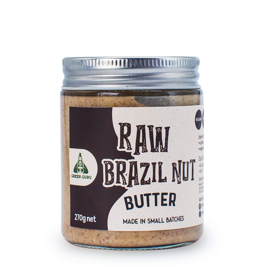 

Special Raw Brasil Nut Butter 270Gr (Unsweetened, Gluten Free, Vegan, Keto)