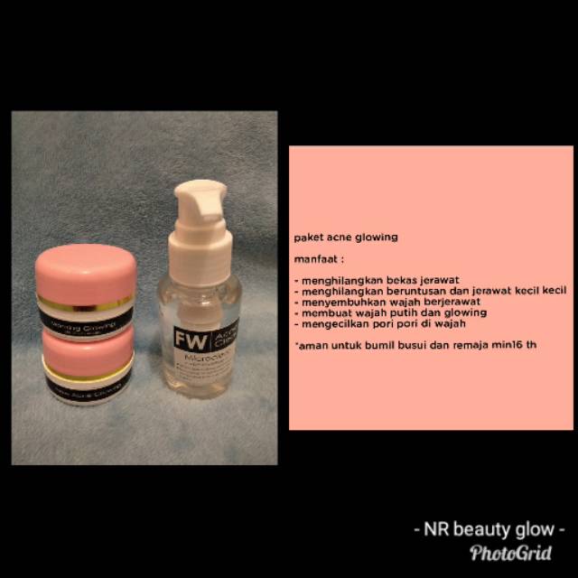 Cream acne glowing cream farmasi aman bumil busui