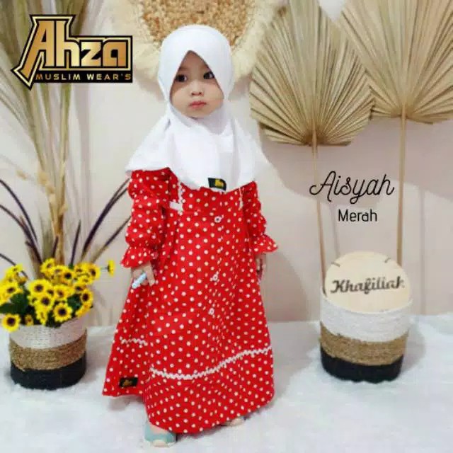 gamis anak baby Aisyah Gamis Baby Set by Ahza