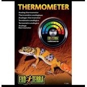 Exoterra Thermometer Analog Pengukur Suhu Kandang Reptil Torto Kura Termometer Exoterra