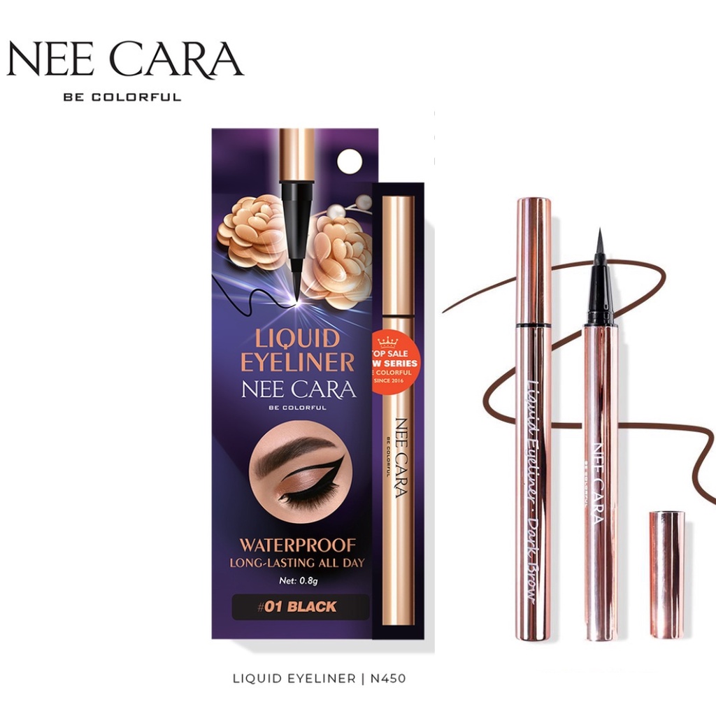 Nee Cara Liquid Eyeliner Waterproof Tahan Lama Sepanjang Hari | TOP SALE since 2016