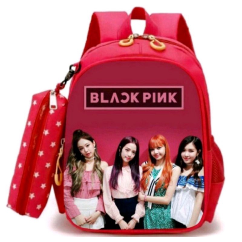 DAEYBAG-TAS RANSEL ANAK PAUD/TK/SD MOTIV PRINT BLACK FINK