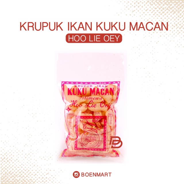 

Krupuk ikan kuku macan