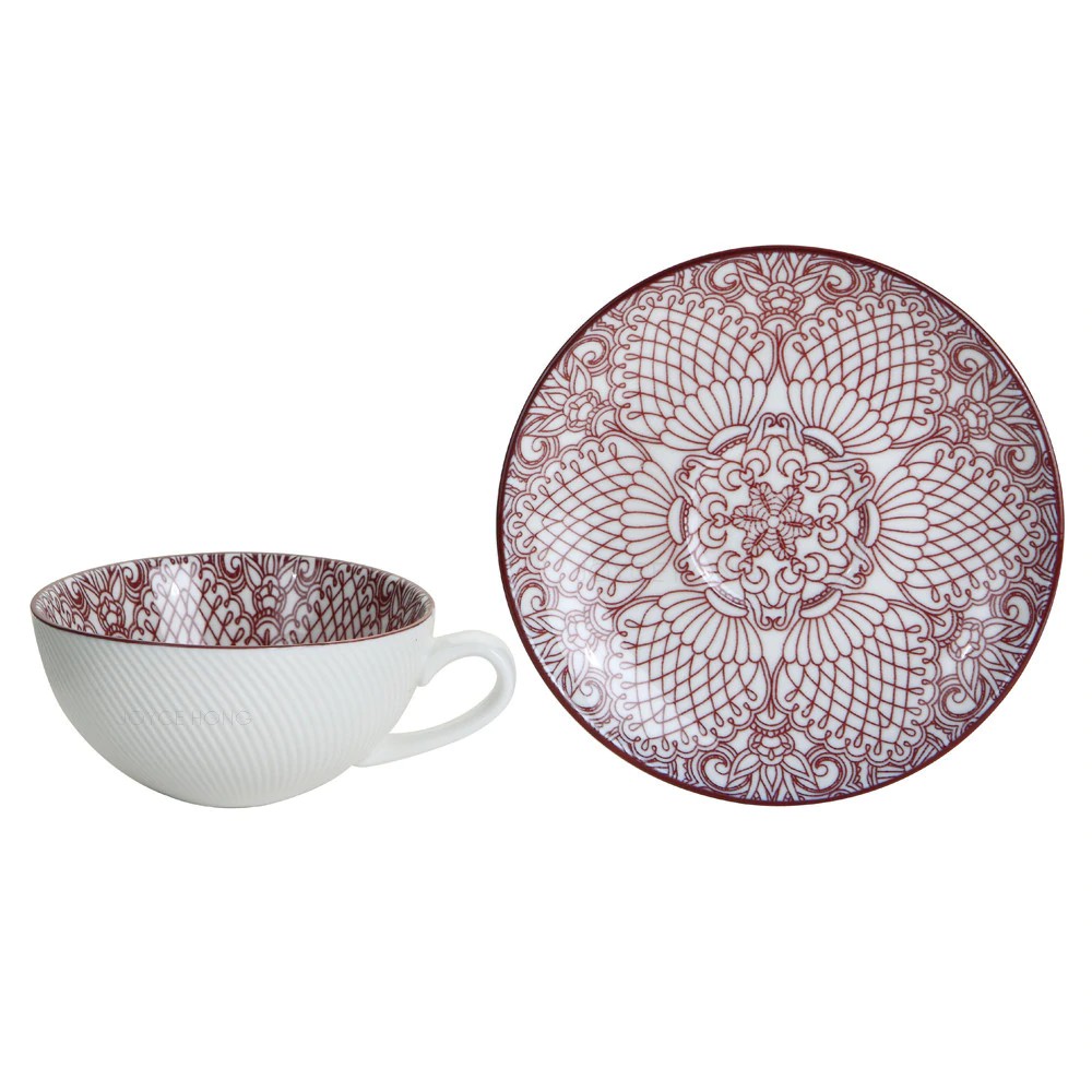 Ceramic Espresso Set Teacups and Saucer, Coffee cup & Saucer, Coffee Cups Tea Cup Saucers, Coffee