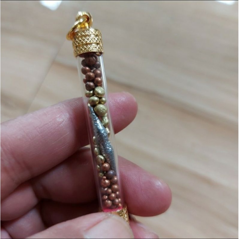 Takrut 3 in 1 Leklai Suriyan Racha Tong Plai Lai Watcharatad Thailand