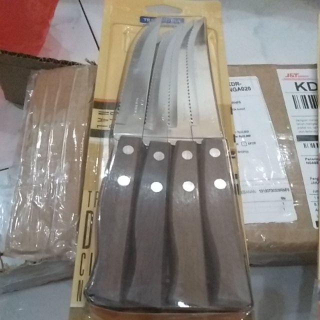 Tramontina Tradicional Pisau Steak Set [12 Pcs]