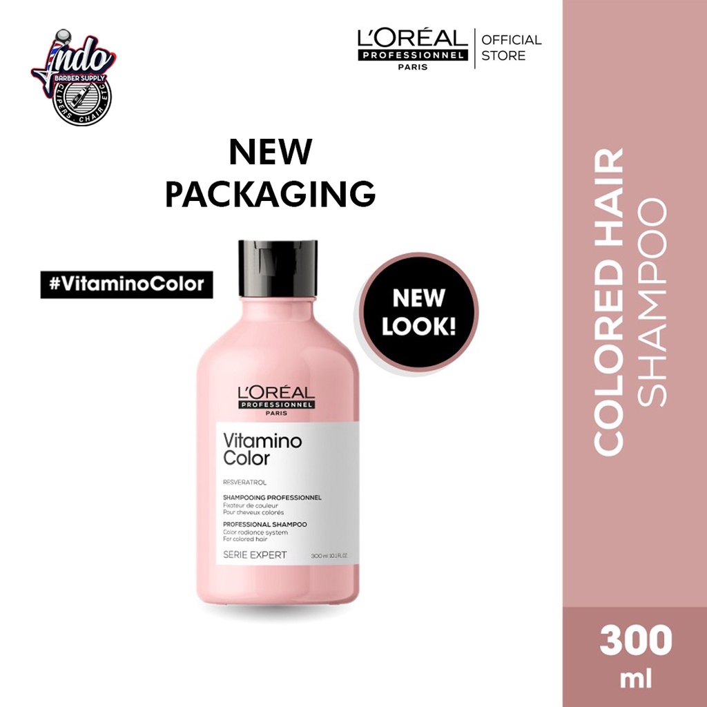 PROMO! 100% ORIGINAL L'OREAL Serie Expert Vitamino Color Shampoo 300ml LOREAL