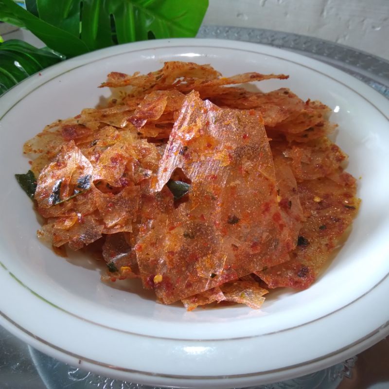 

kripik kaca pedas daun jeruk