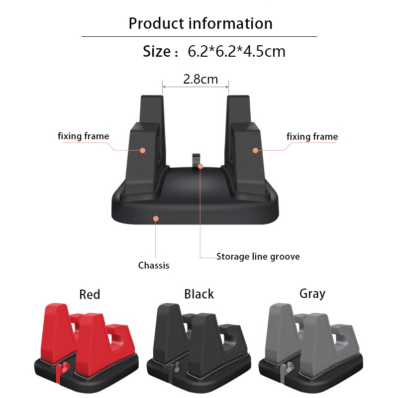 Bracket Dudukan Handphone Universal Stabil Rotasi 360 Derajat