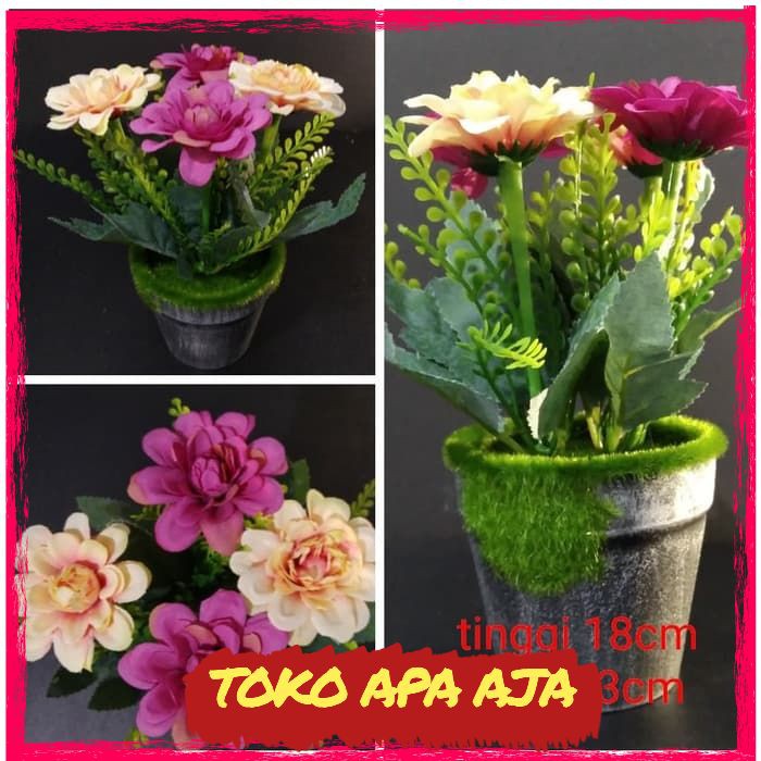 R-102 Bunga Plastik Pajangan Bunga Hias Dekorasi Kamar Hiasan Rumah Hiasan Kamar Dekorasi Rumah A710