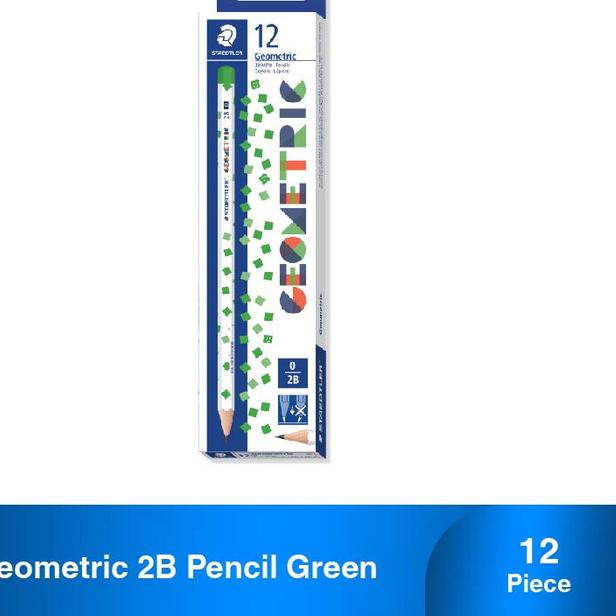 

☋ Staedtler Pensil Geometri 2B - Hijau ✽