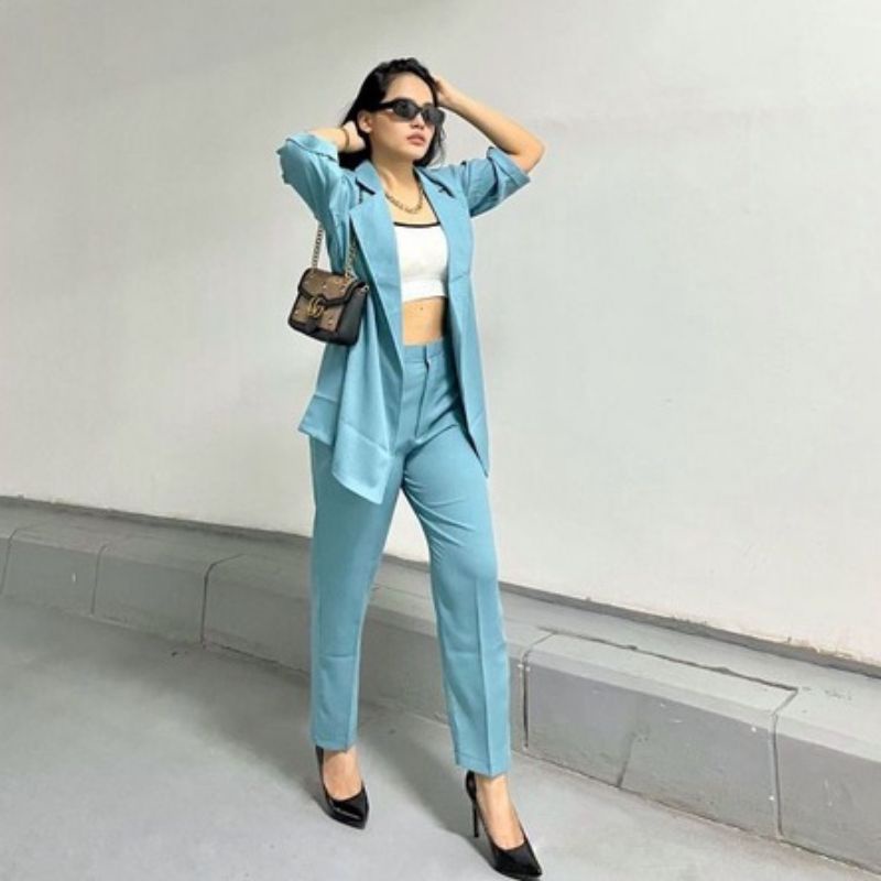 One Set Blazer Long Pants 2in1 1688