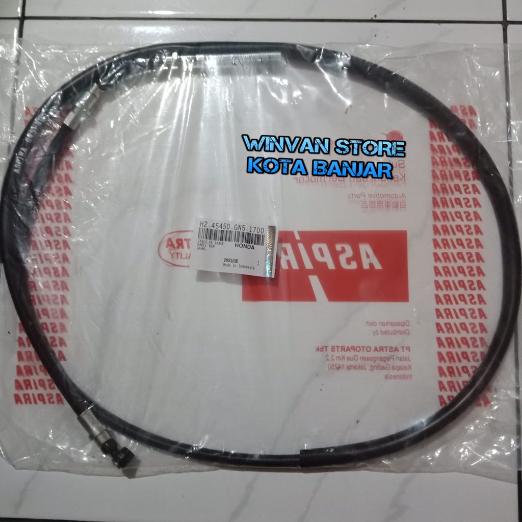 Kabel rem depan honda astrea prima grand original Aspira