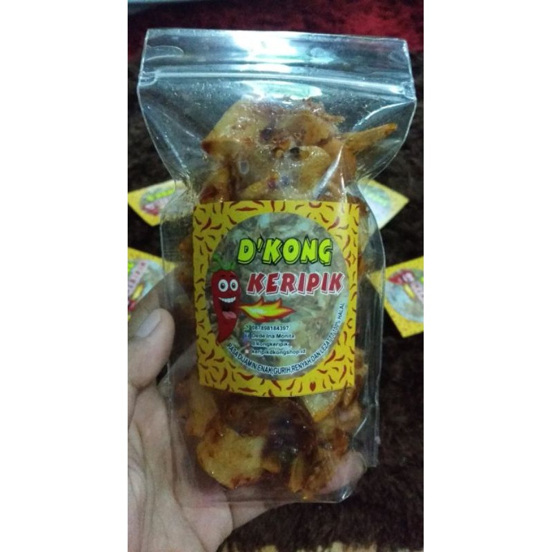 

Keripik Singkong Pedas Dkong