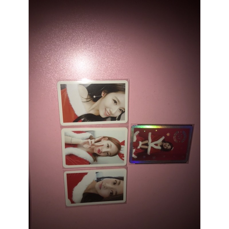 Photocard twice rare Pc Hologram Sana nayeon tzuyu Xmas Tcl1 christmas Twicecoaster lane1 Lane 1